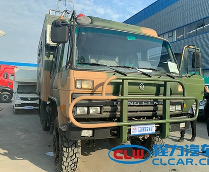 东风6X6厕所车